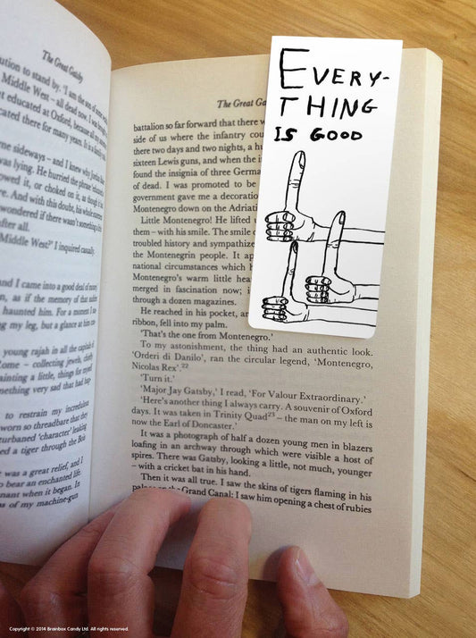 Everything Is Good - Shrigley Magnetic Bookmark
