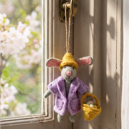Emma Bunny Felt Decoration