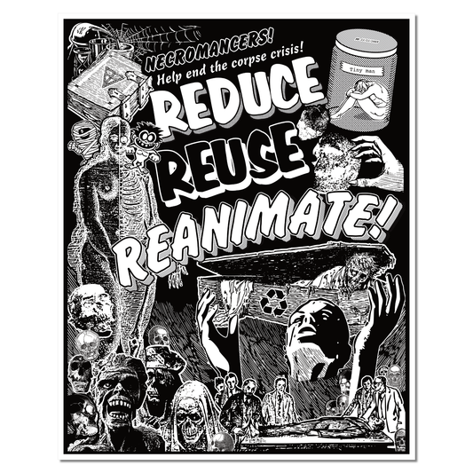 Reanimate Risograph Print