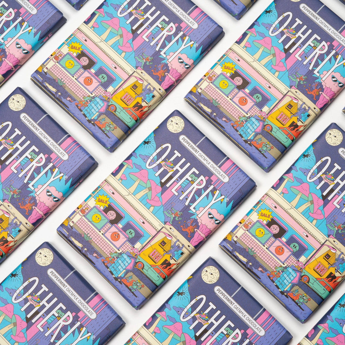 Oatm*lk Peppermint Chocolate Bar