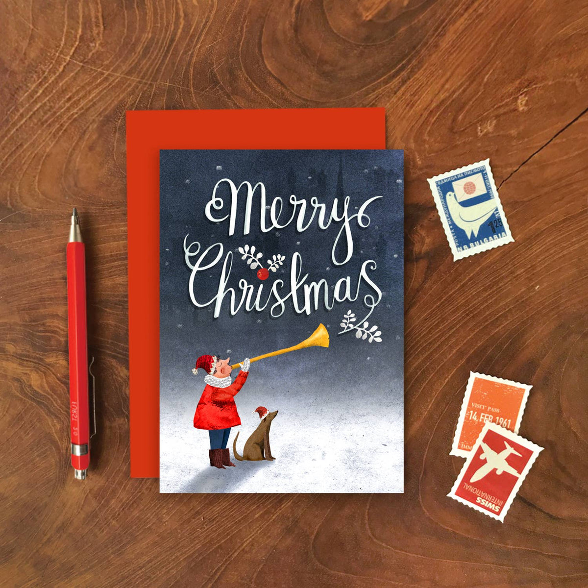 Christmas Scenes - Box 6 Assorted Cards ** coming soon ***
