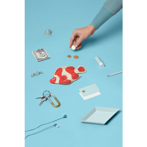 Red Clownfish Purse