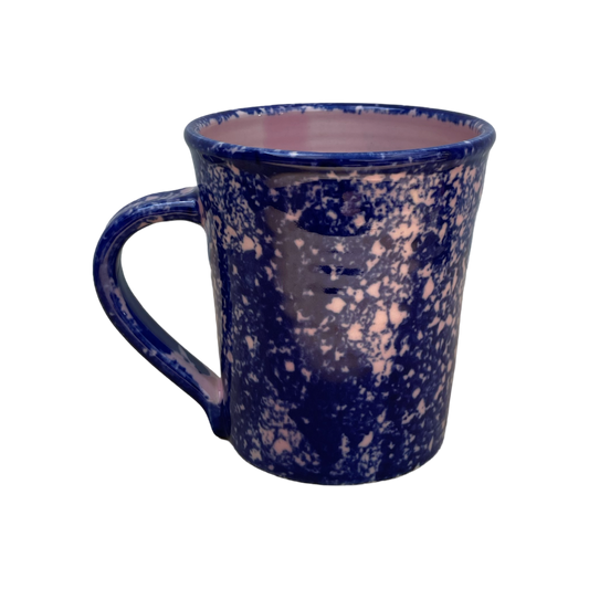 Cobalt Sponged Mug - Pink