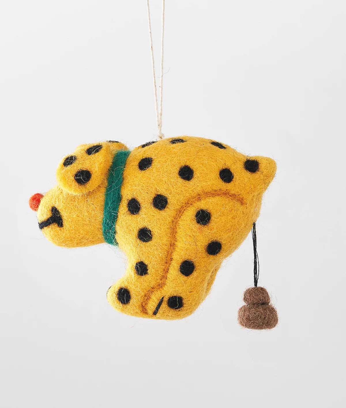 Len, Pooping Dog Felt Decoration