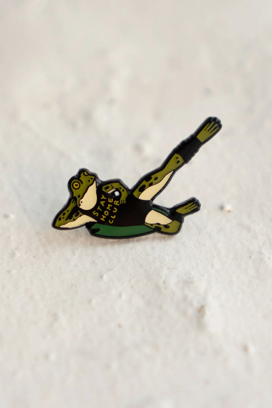Froggy Workout Pin