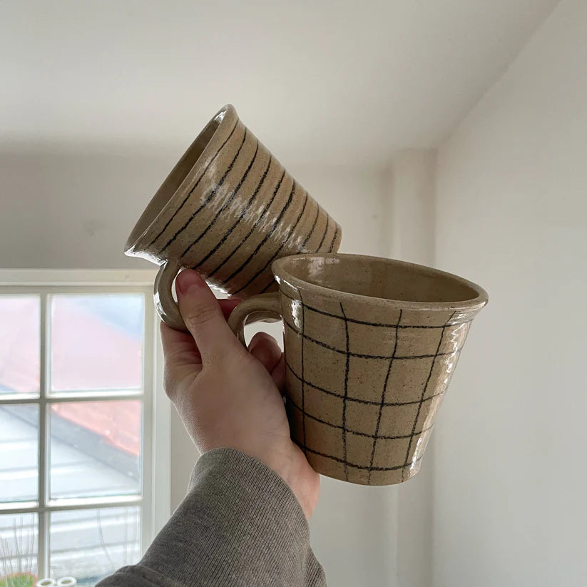Pencil Grid Mug