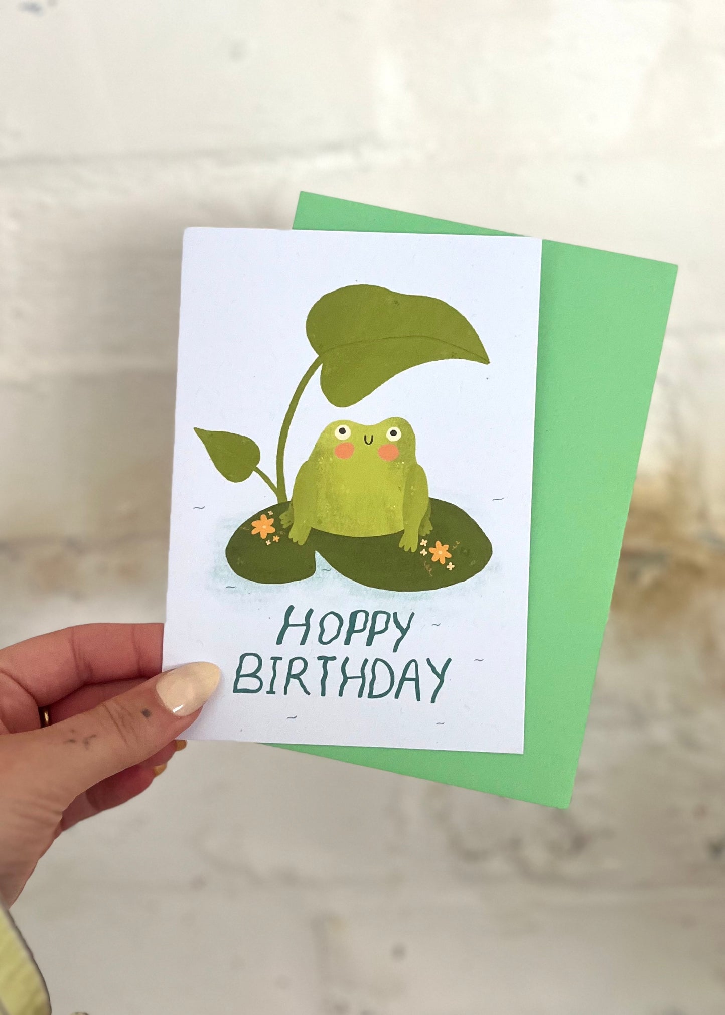 Hoppy Birthday Card
