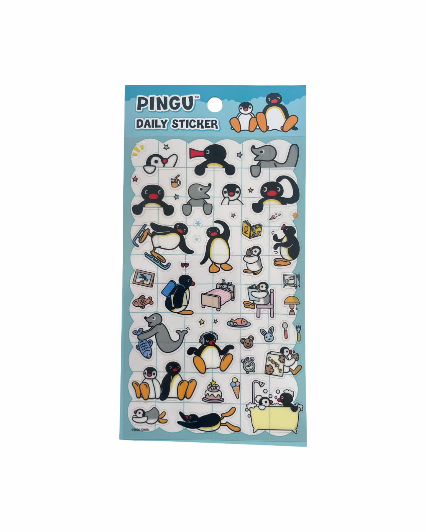 Pingu Sticker Sheets