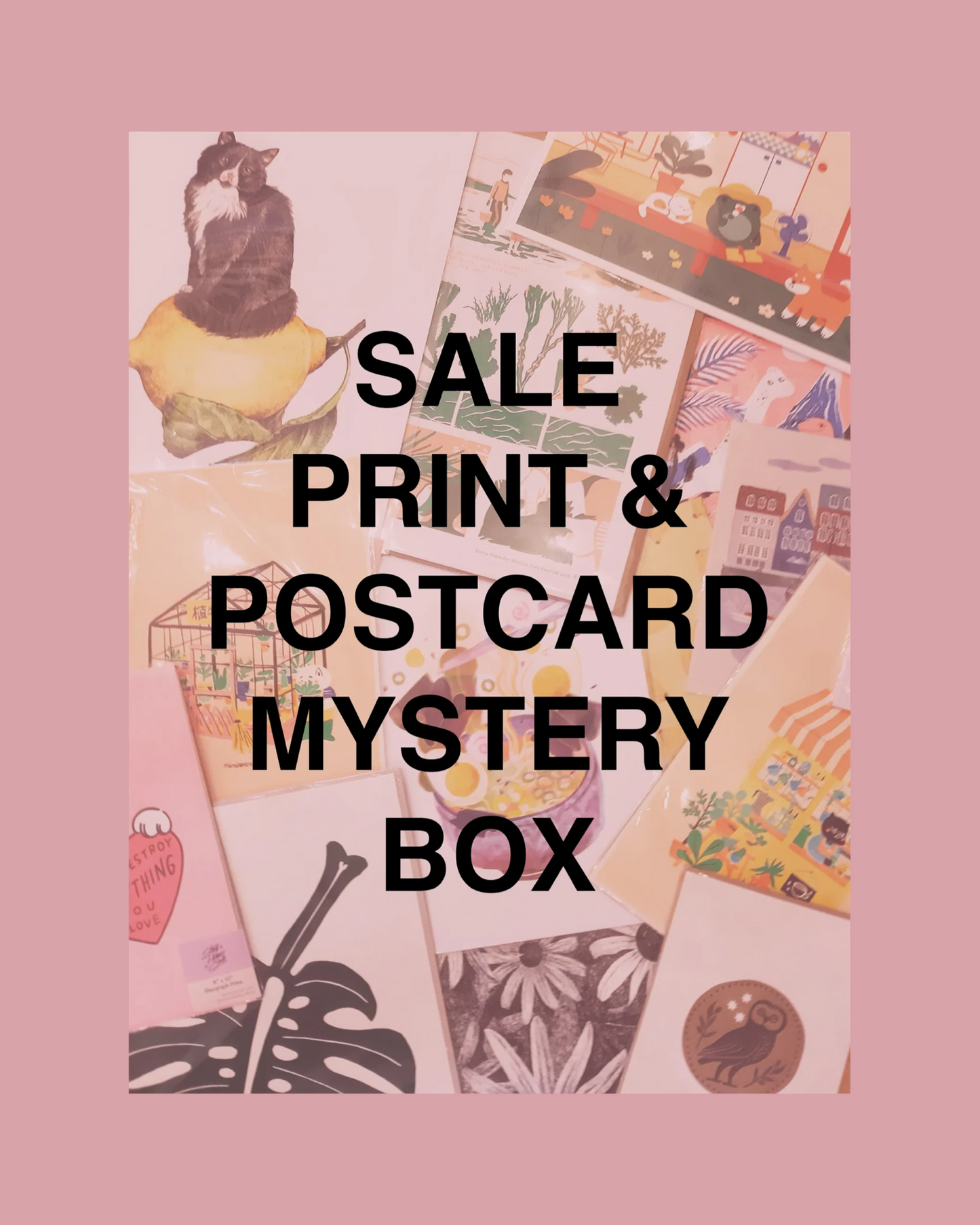Sale Print & Postcard Mystery Box