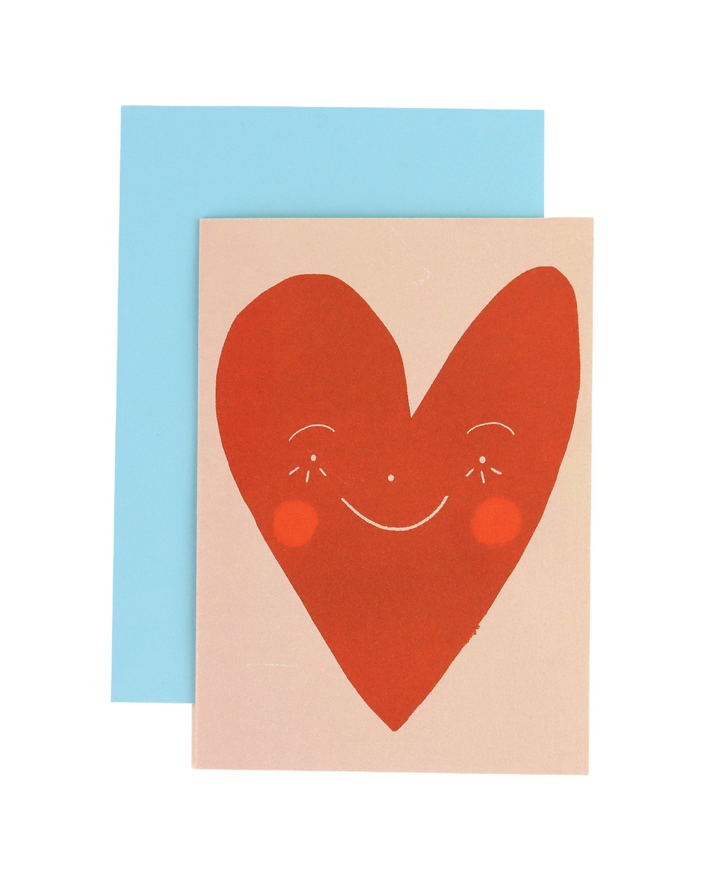 Wonky Heart Greetings Card
