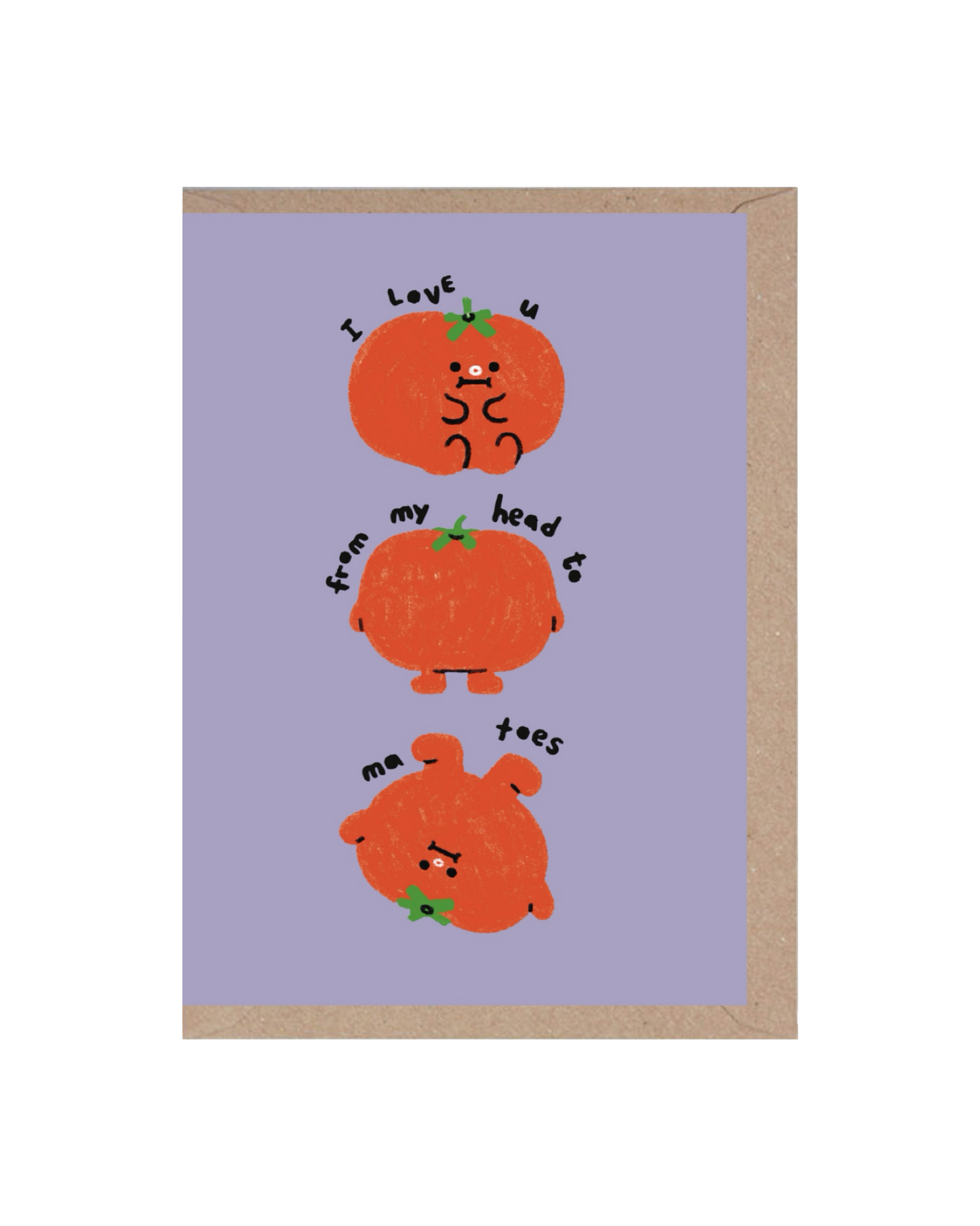 Head to-ma-toes Greetings Card