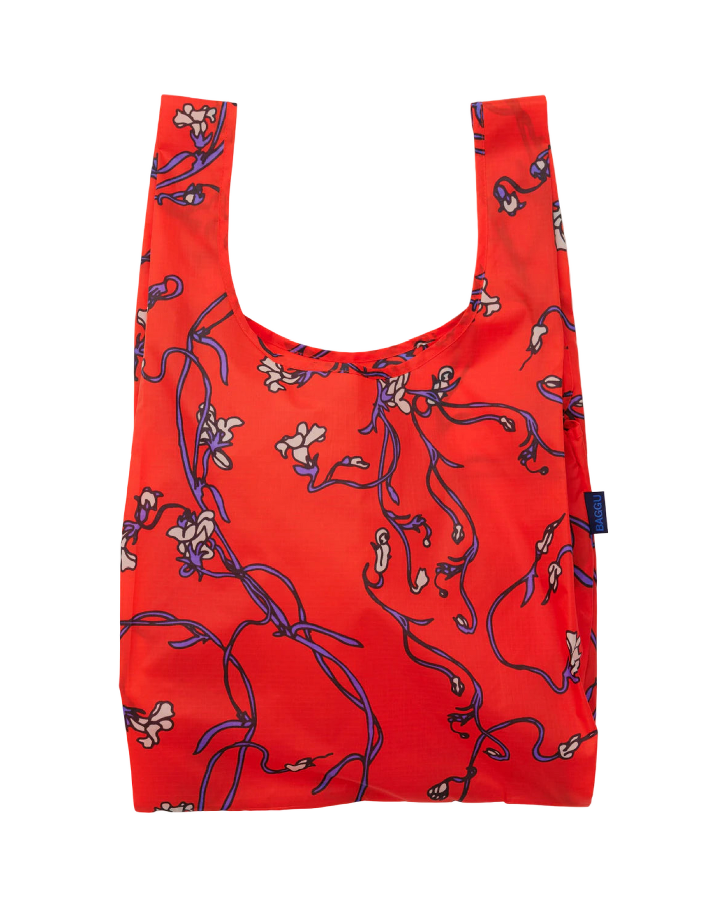 Standard Baggu : Red Snapdragon
