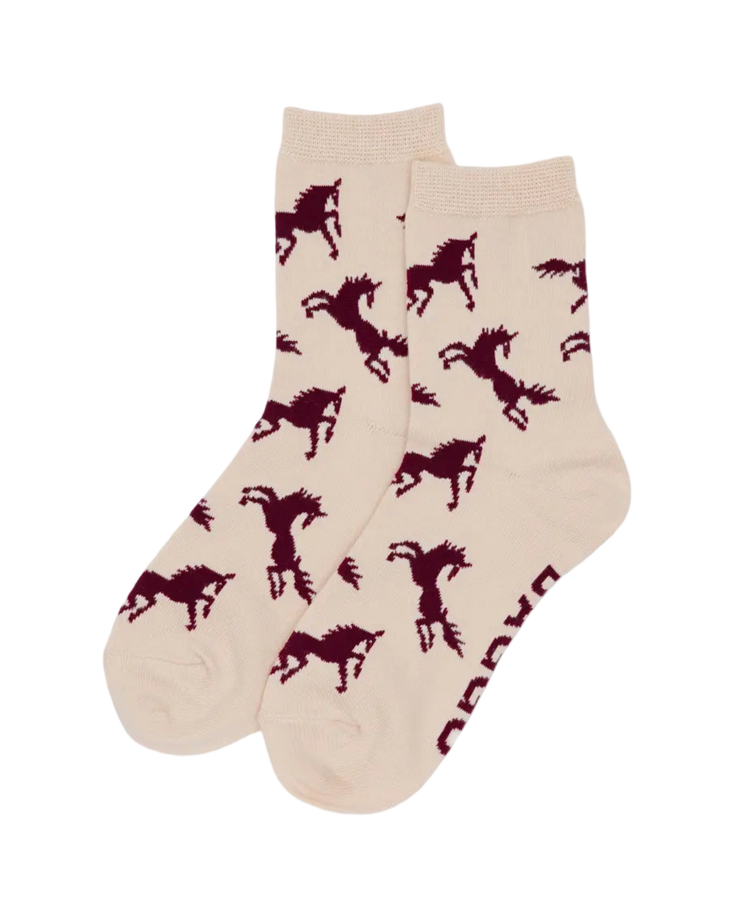 Horses Crew Socks