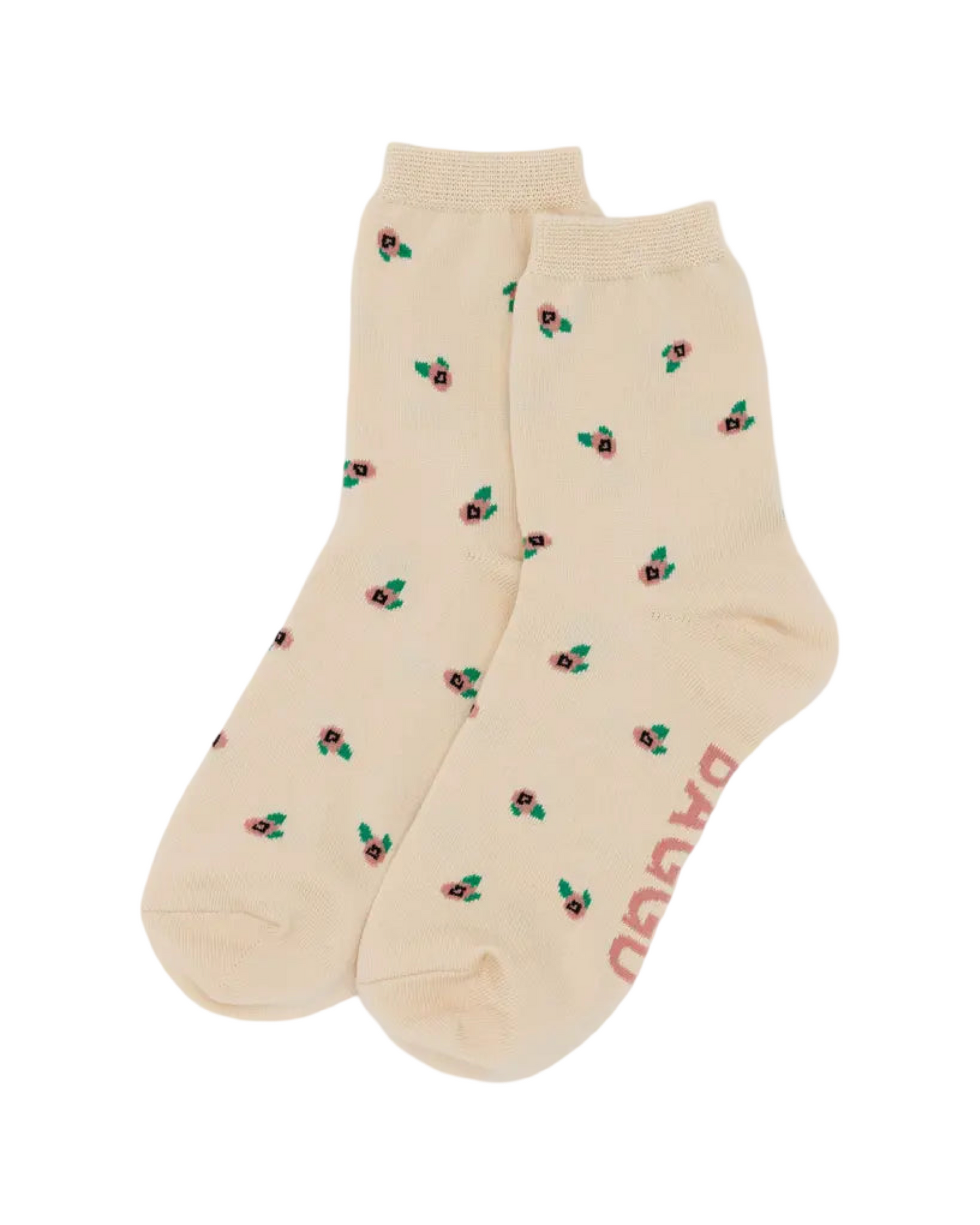 Rosette Crew Socks