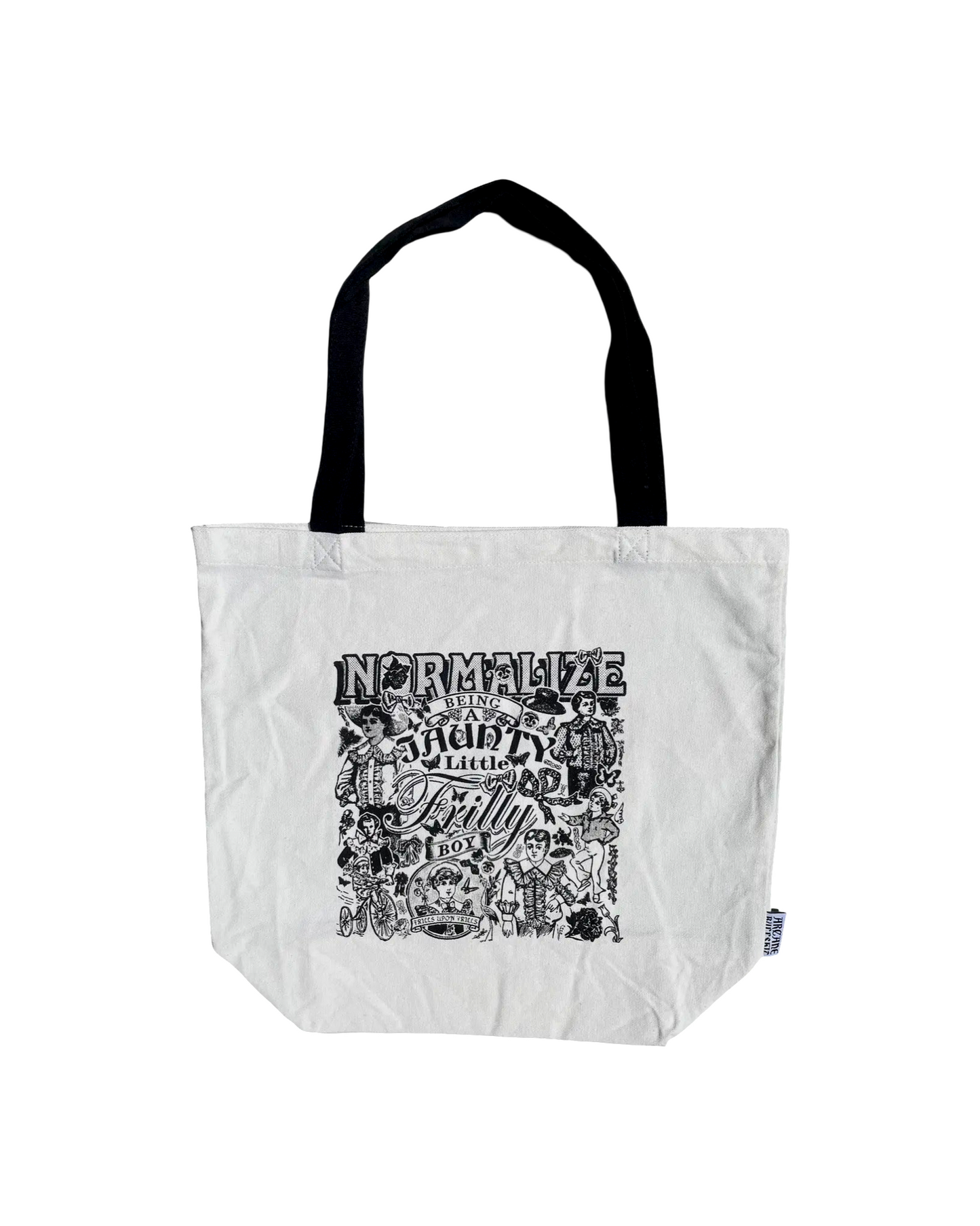 Frilly Boy Tote Bag