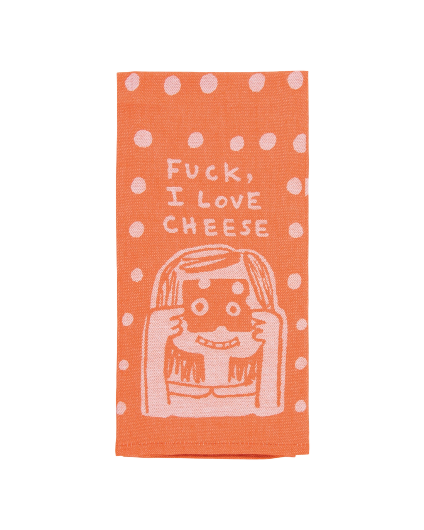 Fuck, I Love Cheese Dish Towel