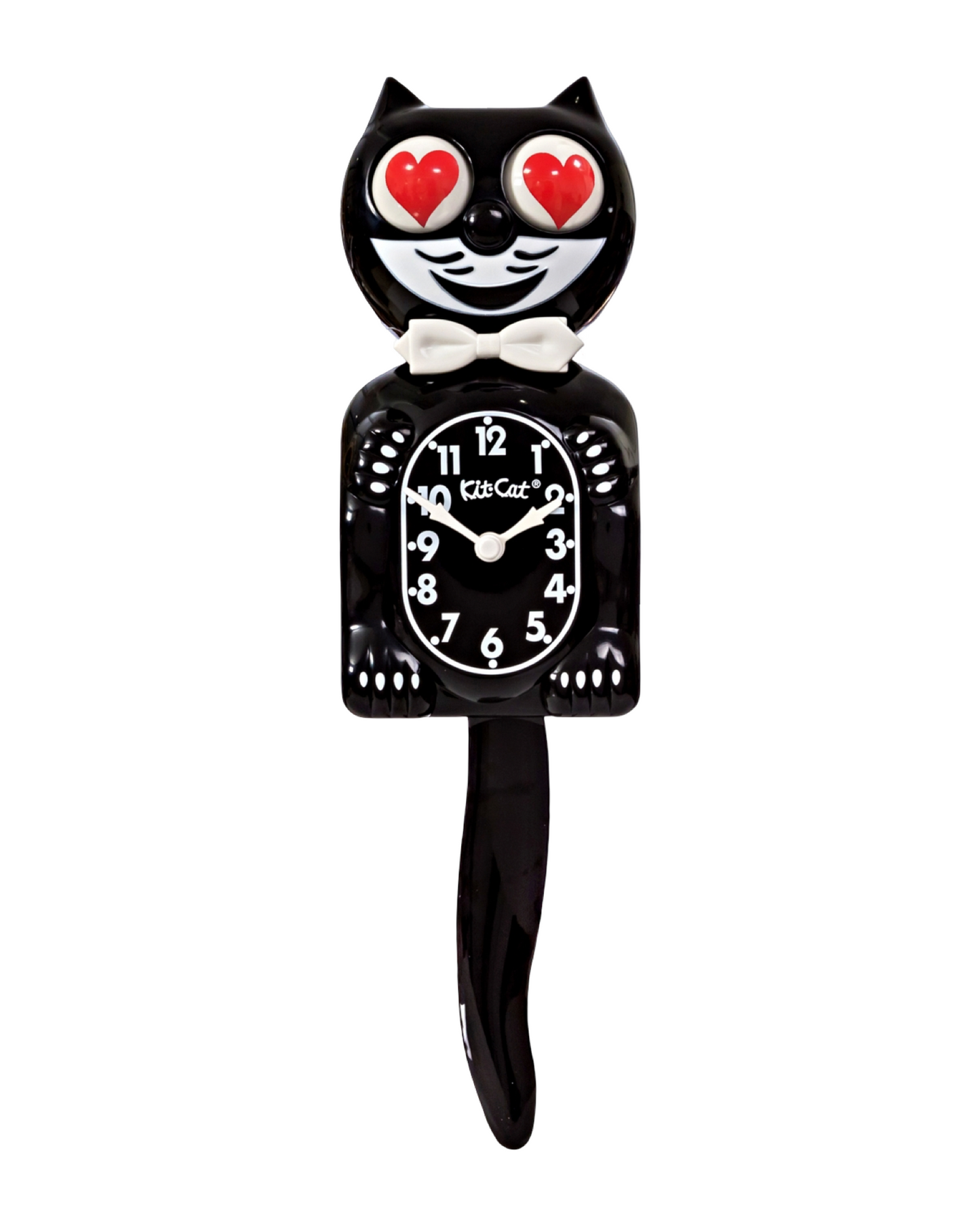 Classic Black Kit Cat Klock - Heart Eyes Limited Edition