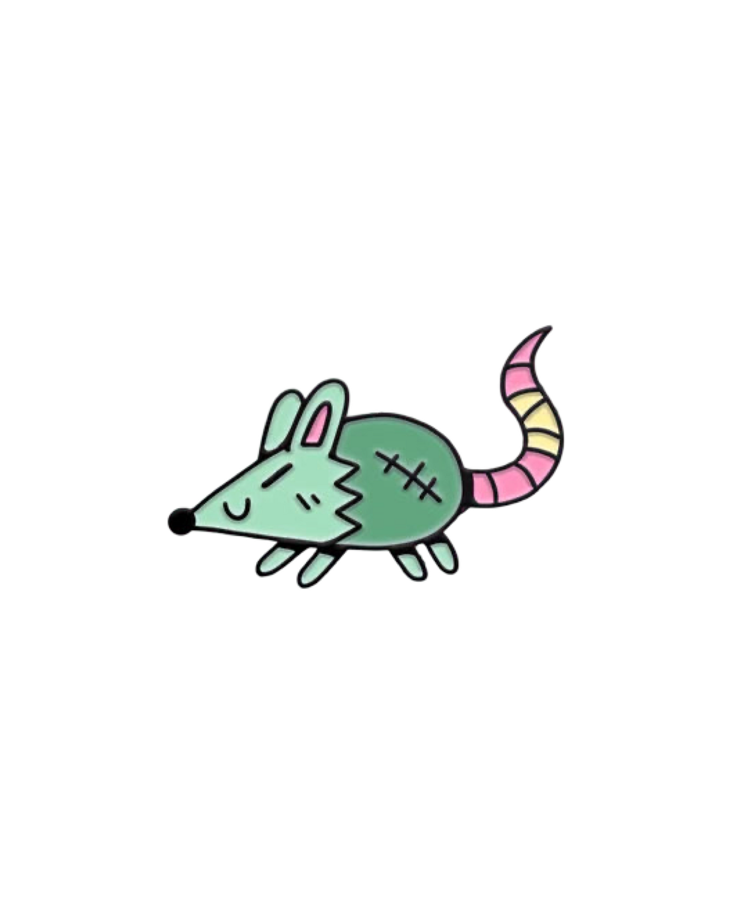 Rat Enamel Pin