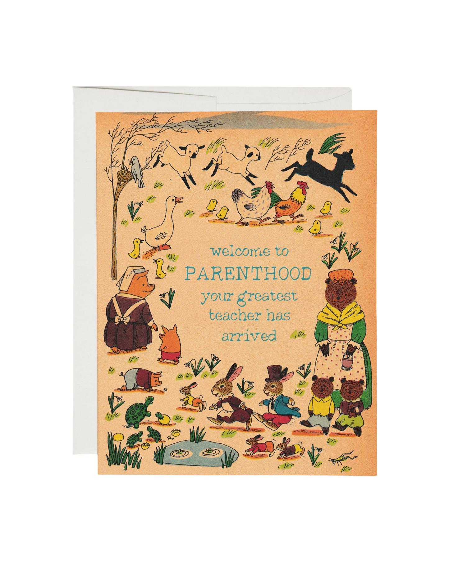 Richard Scarry Parenthood Card