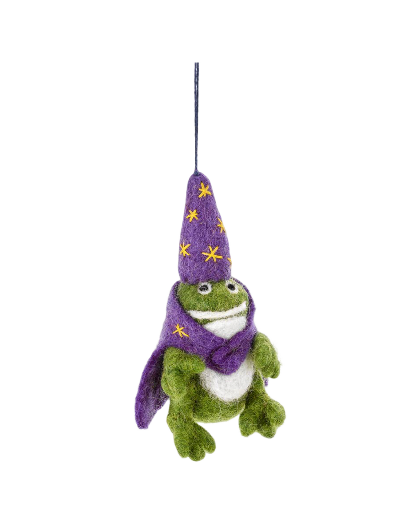 Wizard Frog Felt Decoration