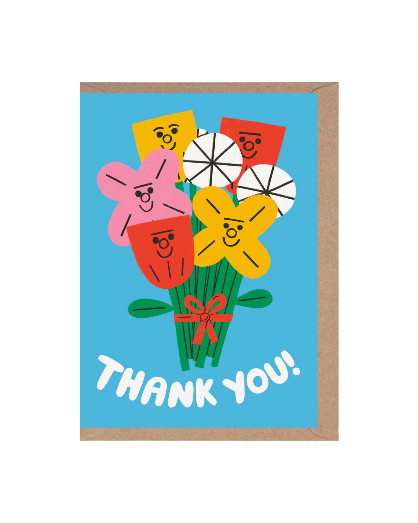 Thank You Flowers Card
