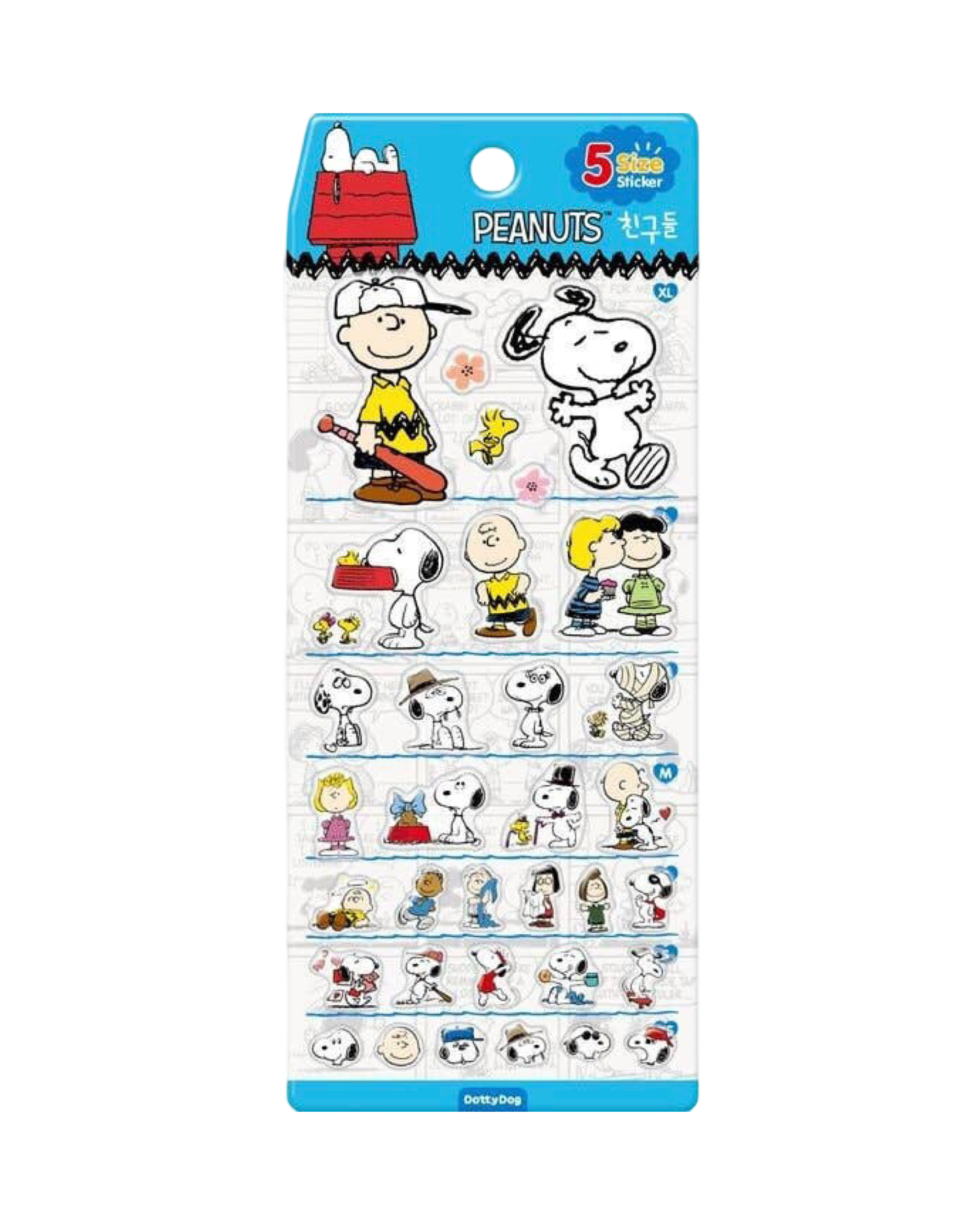 Snoopy & Friends Jelly Stickers