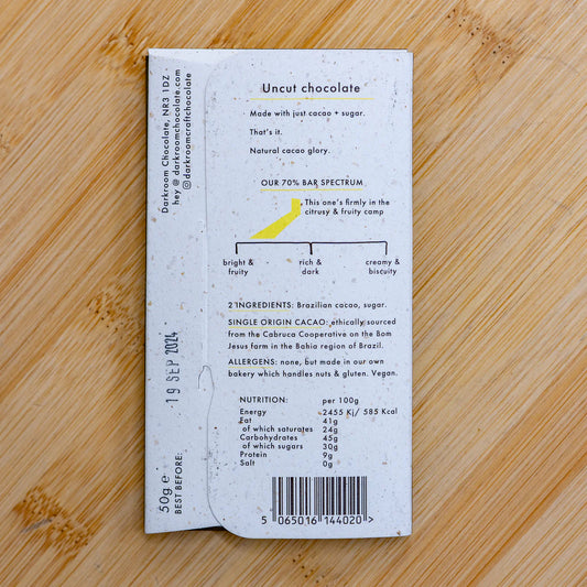 Darkroom 70% Brazil Chocolate