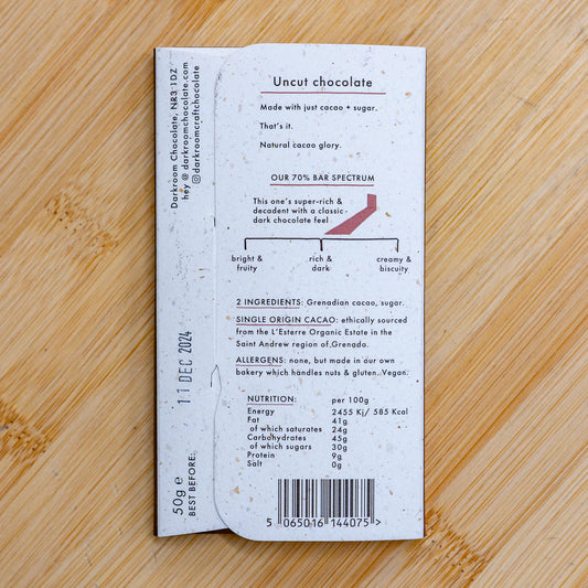 Darkroom 70% Grenada Chocolate