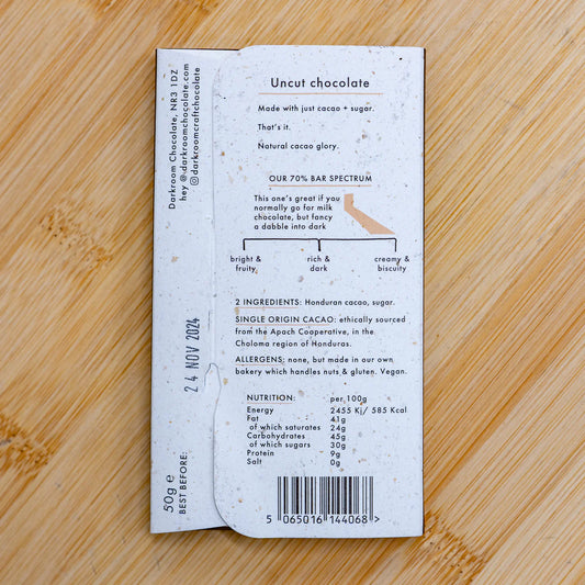 Darkroom 70% Honduras Chocolate