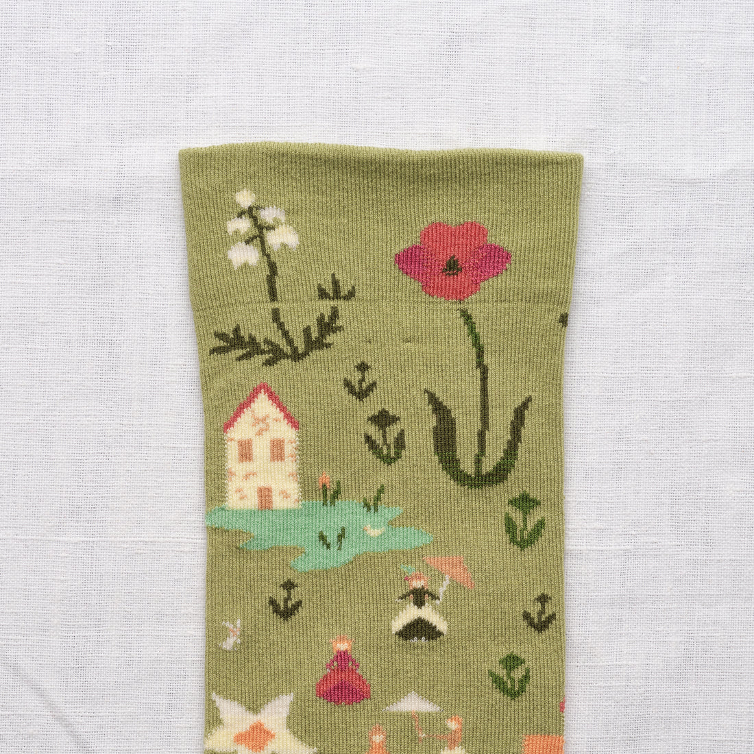 Moss Seedlings Socks