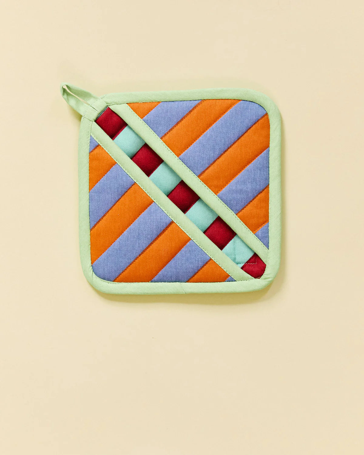 Pumpernickel Stripe Pocket Pot Holder