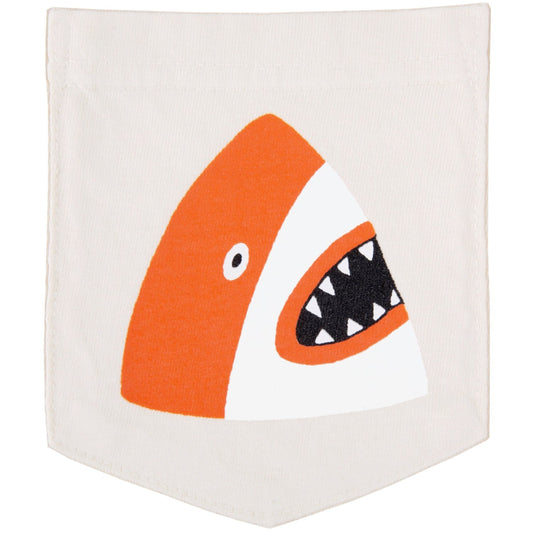 Red Shark Pocket Tee