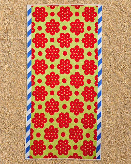 Raspberry Beach Towel