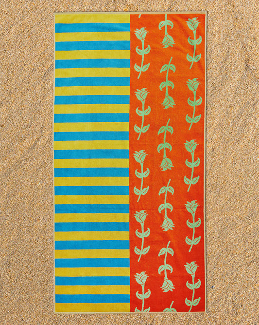 Rose Beach Towel