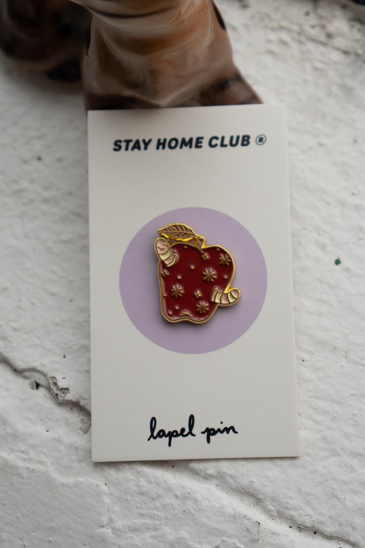 Rotten Apple Enamel Pin