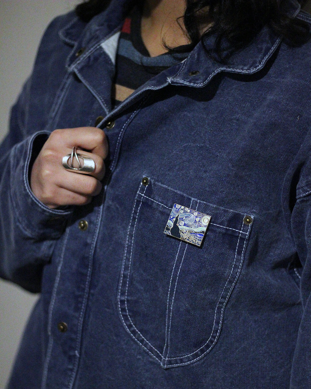 The Starry Night • Enamel Pin