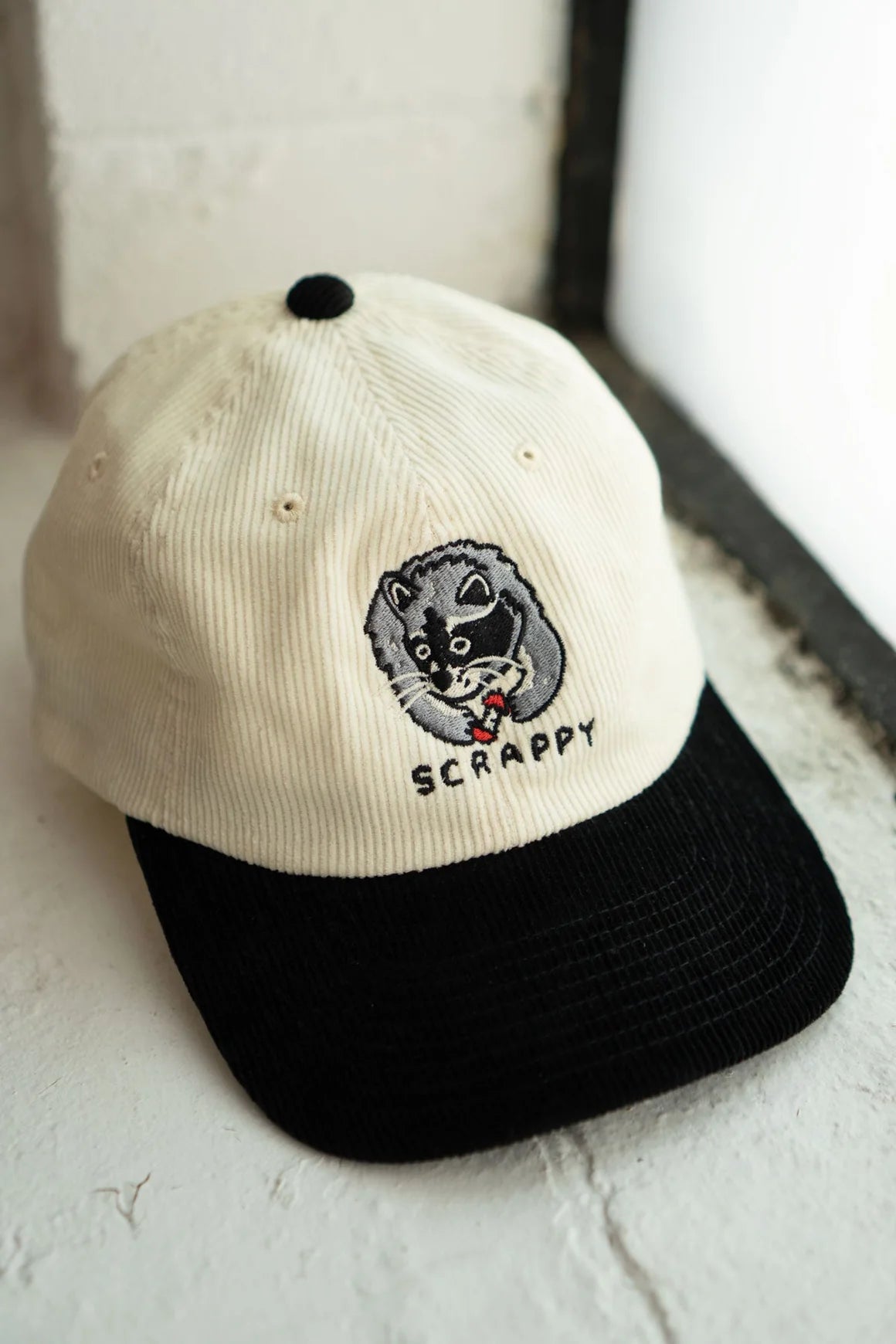 Scrappy Two Tone Cord Dad Hat