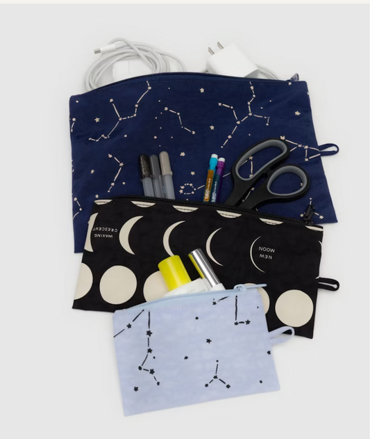 Night Sky Flat Pouch