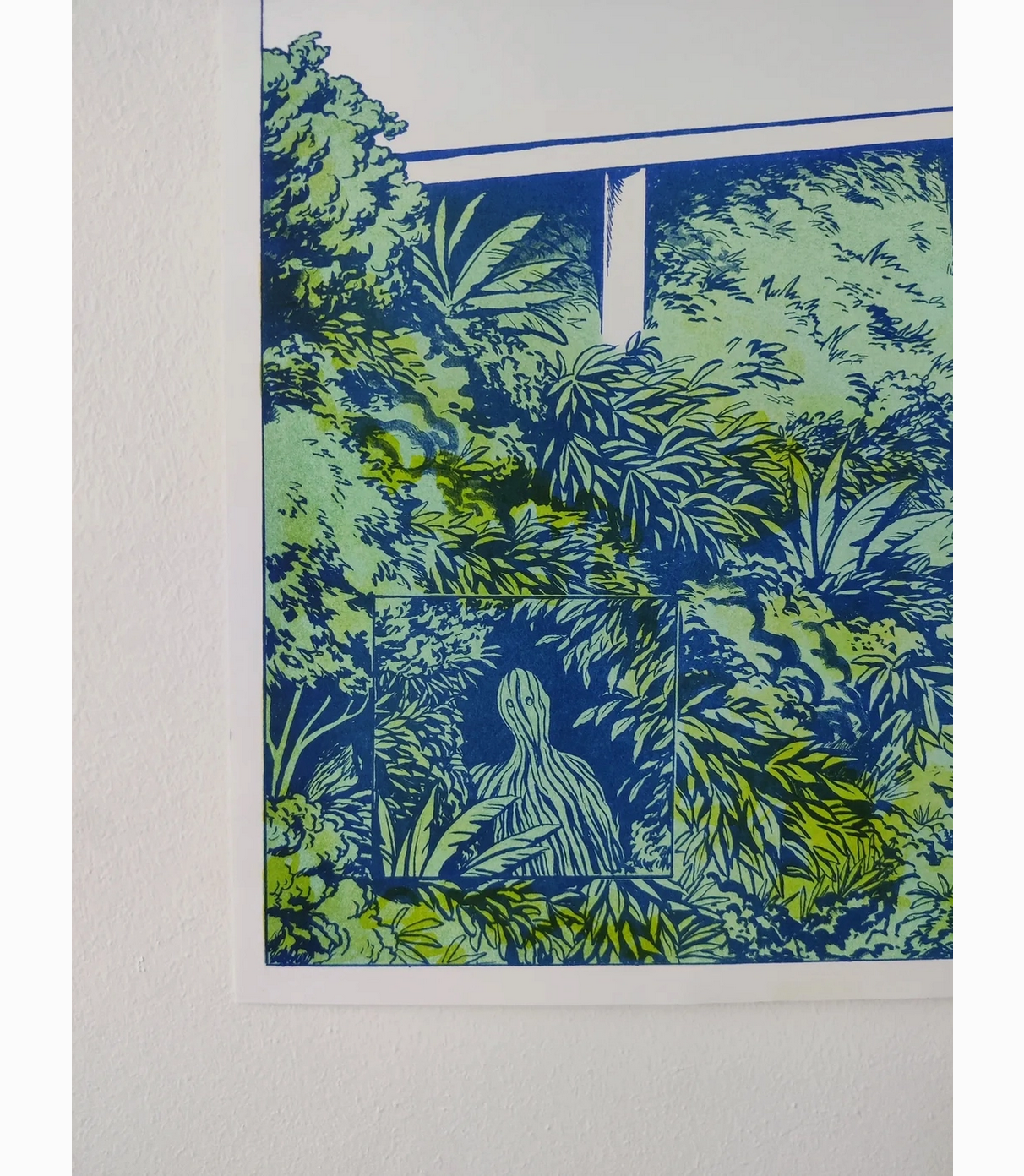 Submerge Risograph Print