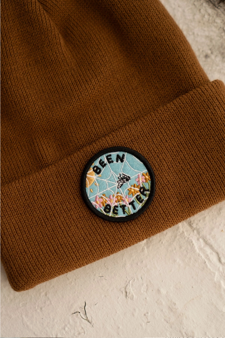 Been Better (Spiderweb) Felt Sticky Patch