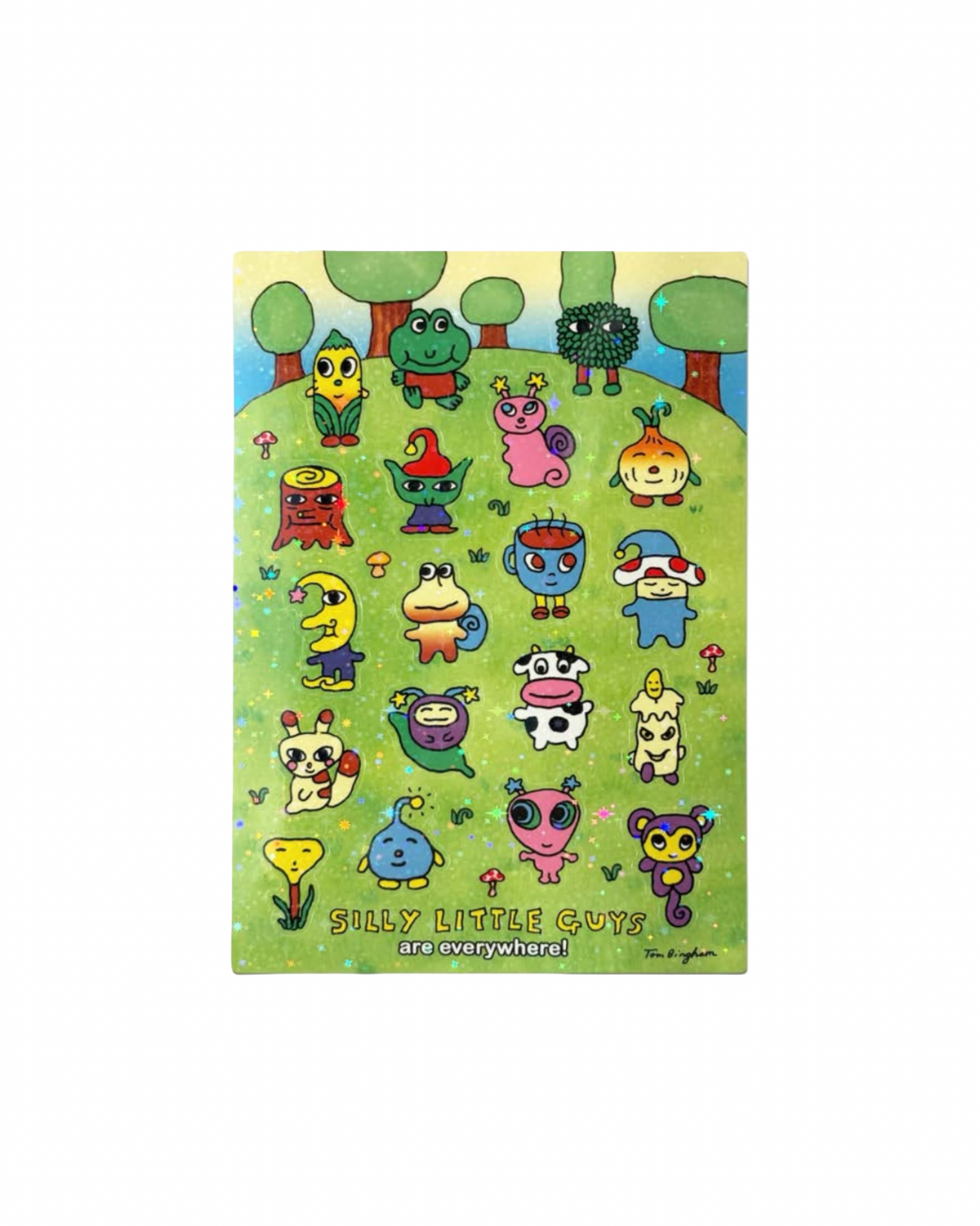 "Silly Little Guys" A5 Stickers Sheet