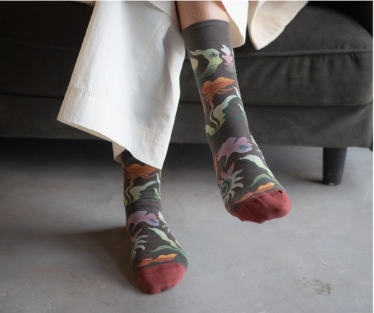 Umber Cutting Socks