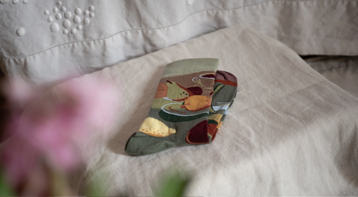 Verdigris Brunch Socks