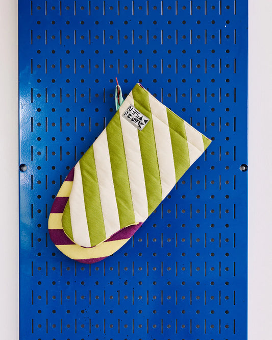 Sourdough Stripe Oven Mitt