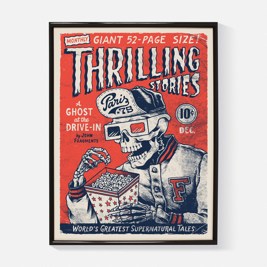 Thrilling Stories A3 Print