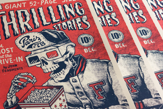 Thrilling Stories A3 Print