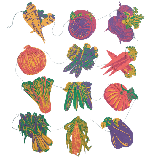 Vegetables Sewn Garland