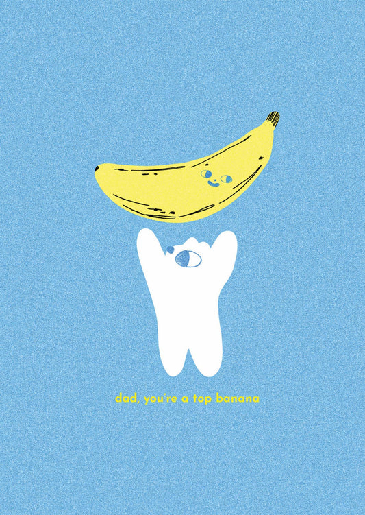 Top Banana Father's Day Card