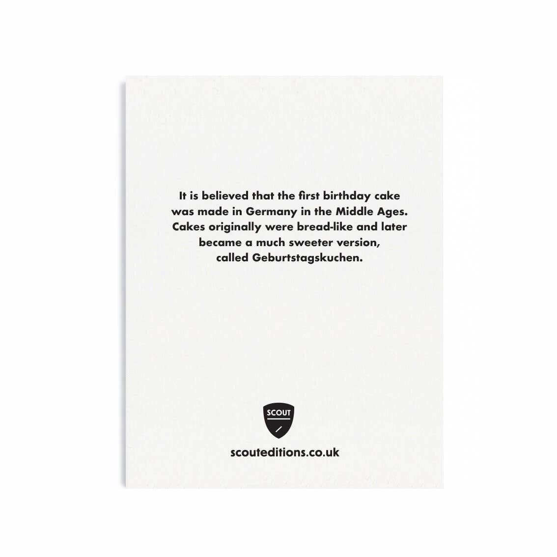 Cake Riso Mini Card