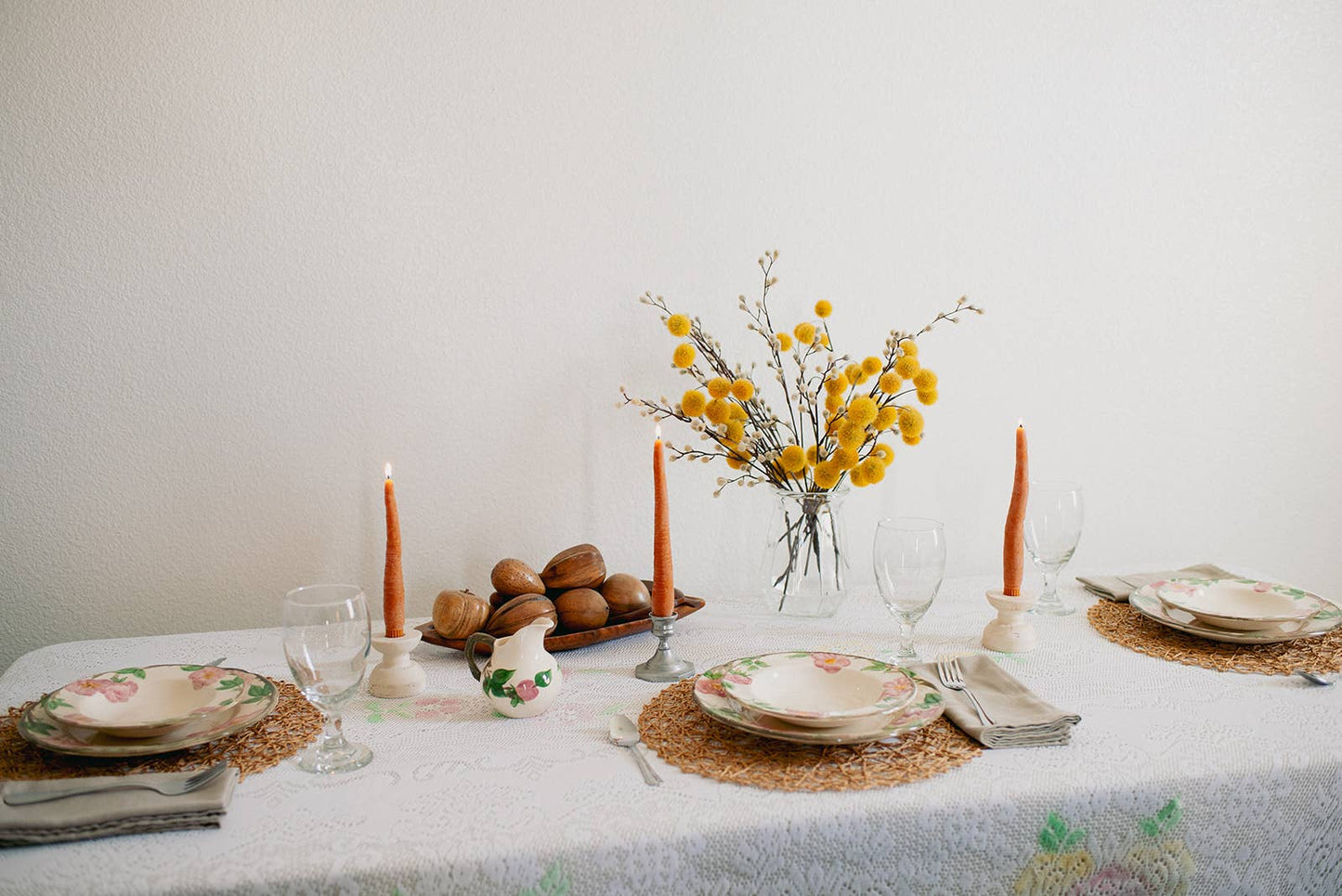 Carrot Beeswax Candles